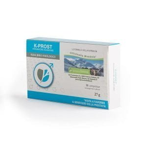 K-PROST è un integratore alimentare che favorisce il benessere della prostata