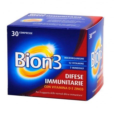 bion 3 integratore per le difese immunitarie 30 compresse